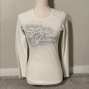 Pepe Jeans White Long Sleeve Tee